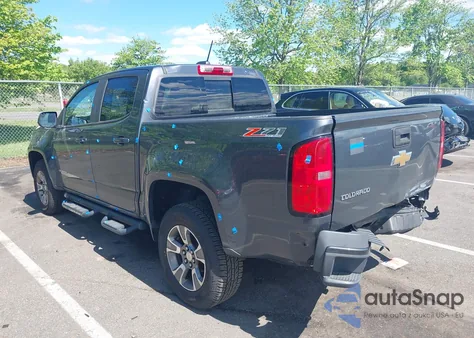 2015 Chevrolet Colorado Z71 from USA, damaged, VIN 1GCGTCE34F1234137